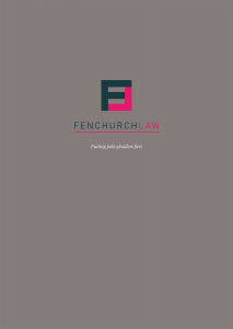 Image of Fenchurch Law Brochure Cover